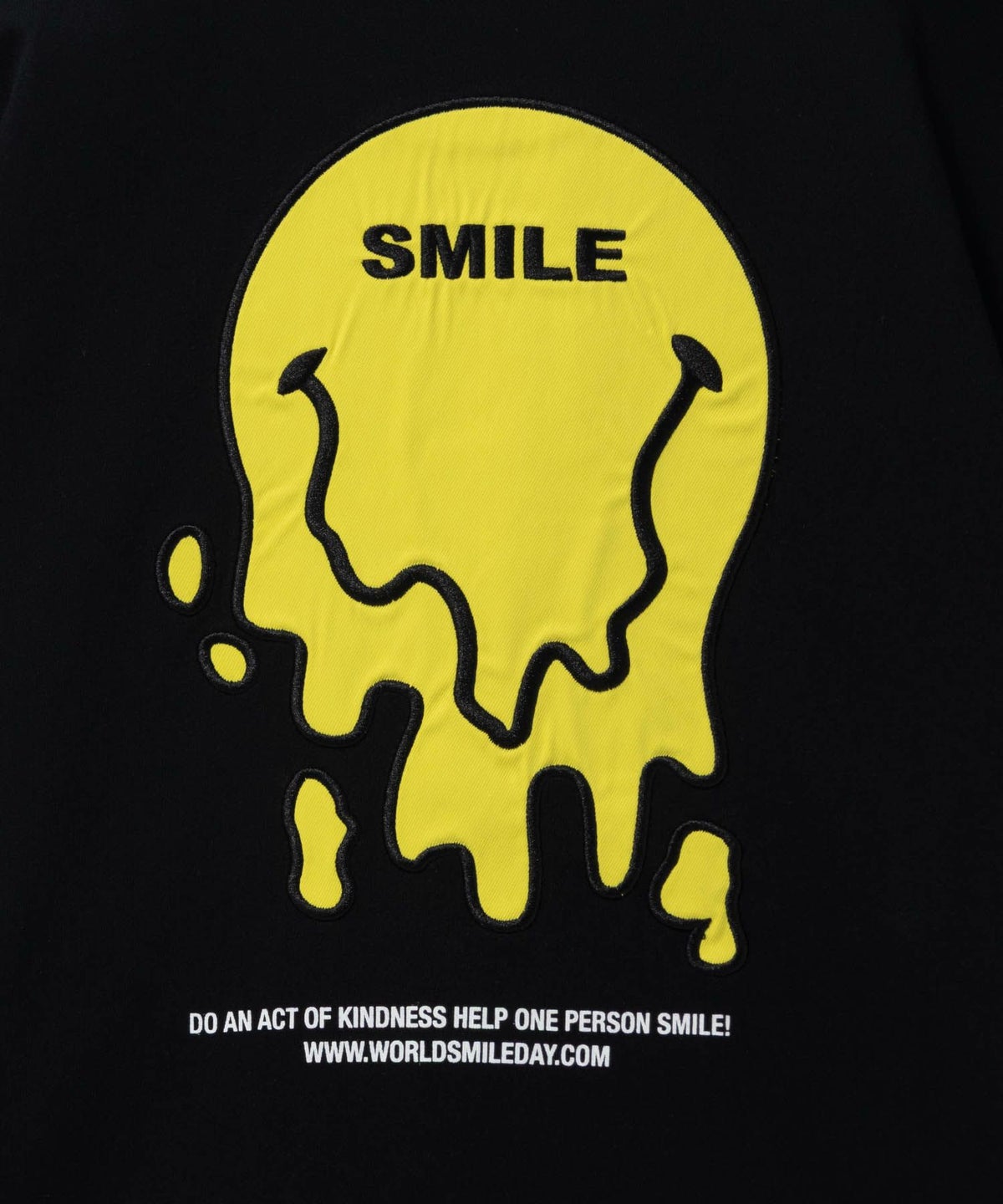 SMILEY FACE ワッペンTシャツ メンズ ネコポス 対応商品