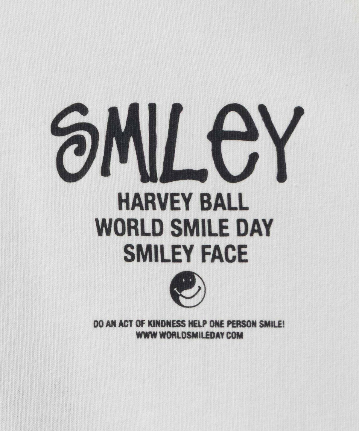 SMILEY FACE ワッペンTシャツ メンズ ネコポス 対応商品