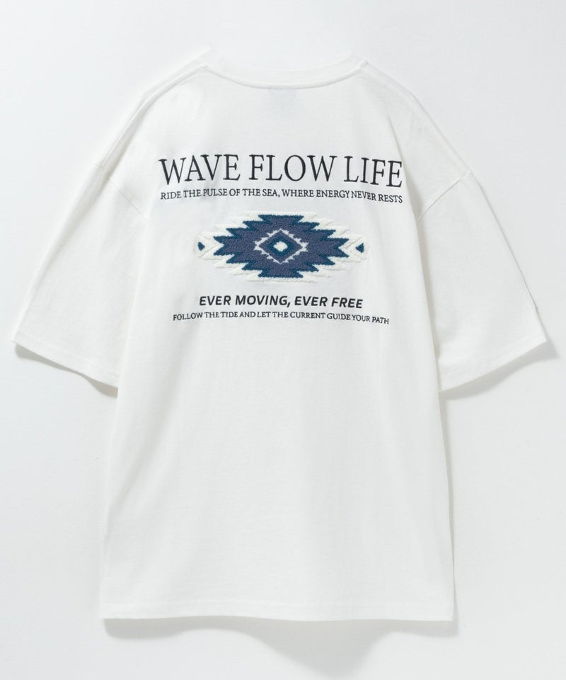 サガラサーフ刺繍Tシャツ メンズ メール便 対応商品商品画像-5