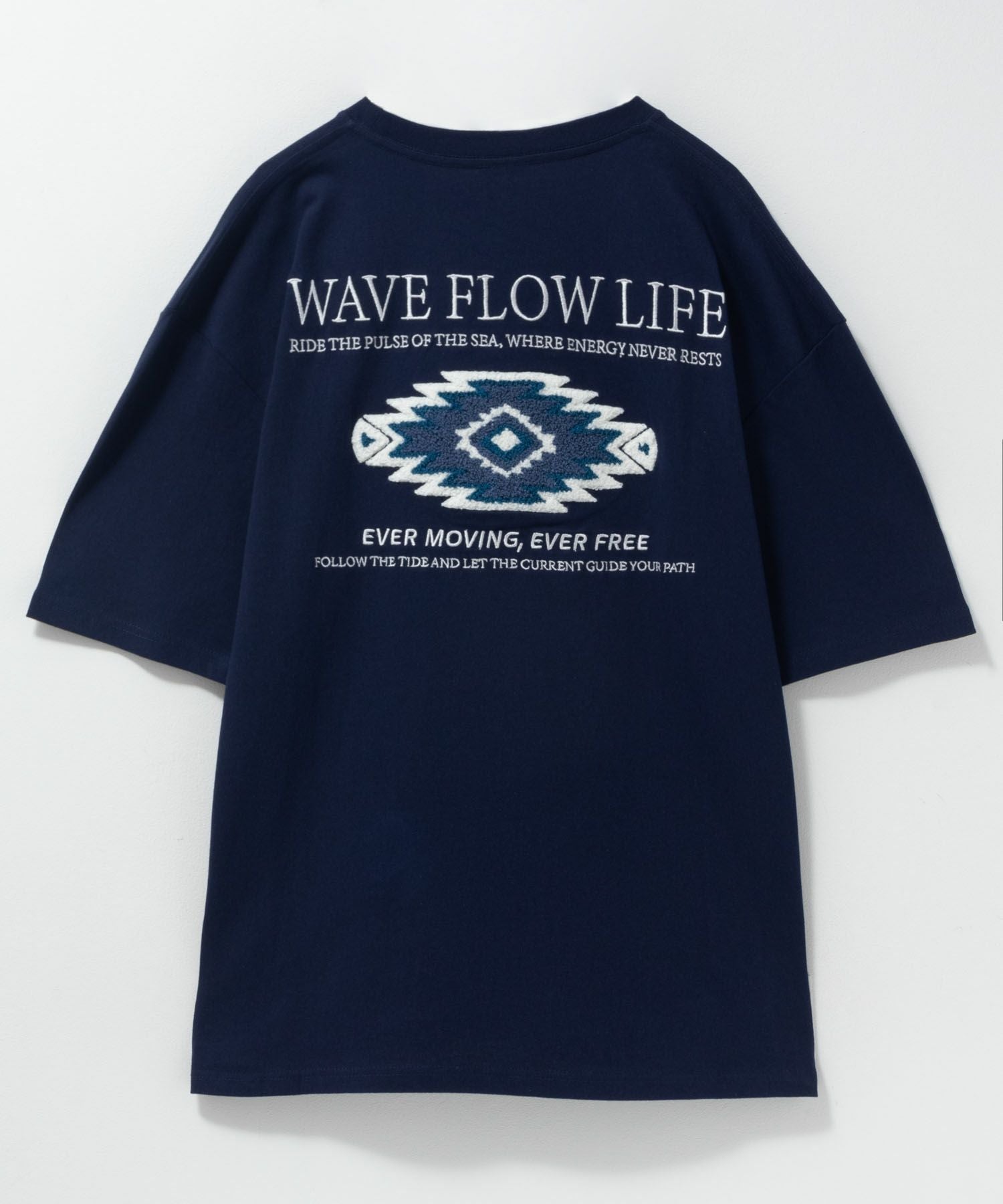 サガラサーフ刺繍Tシャツ メンズ