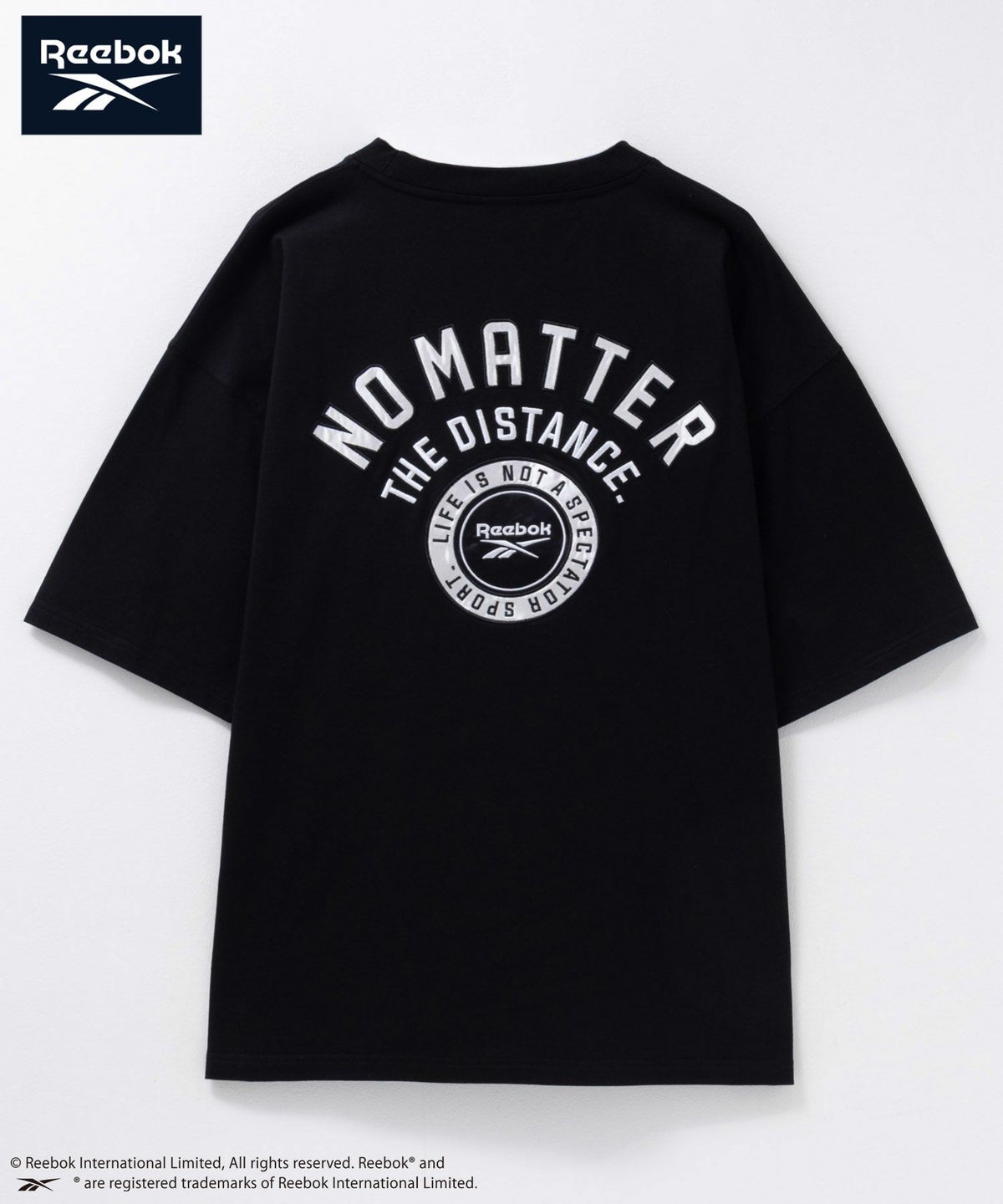 Reebok バックロゴTシャツ メンズ ネコポス 対応商品