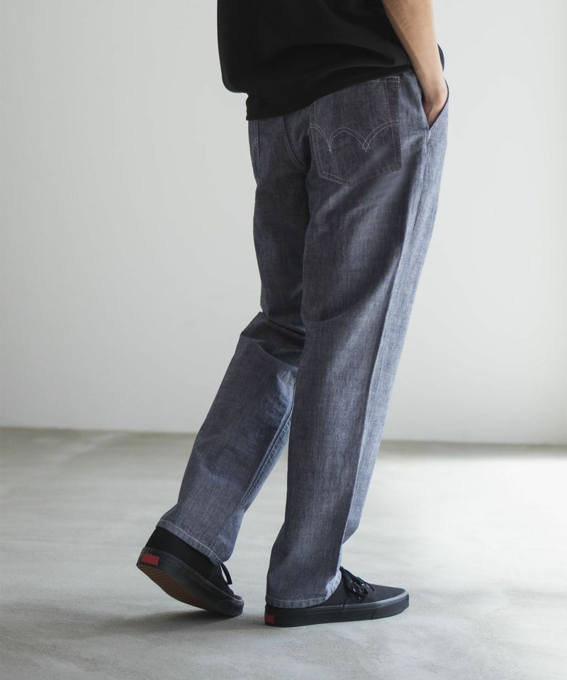 EDWIN 5ポケットデニムイージーパンツ レギュラーストレート メンズ商品画像-5