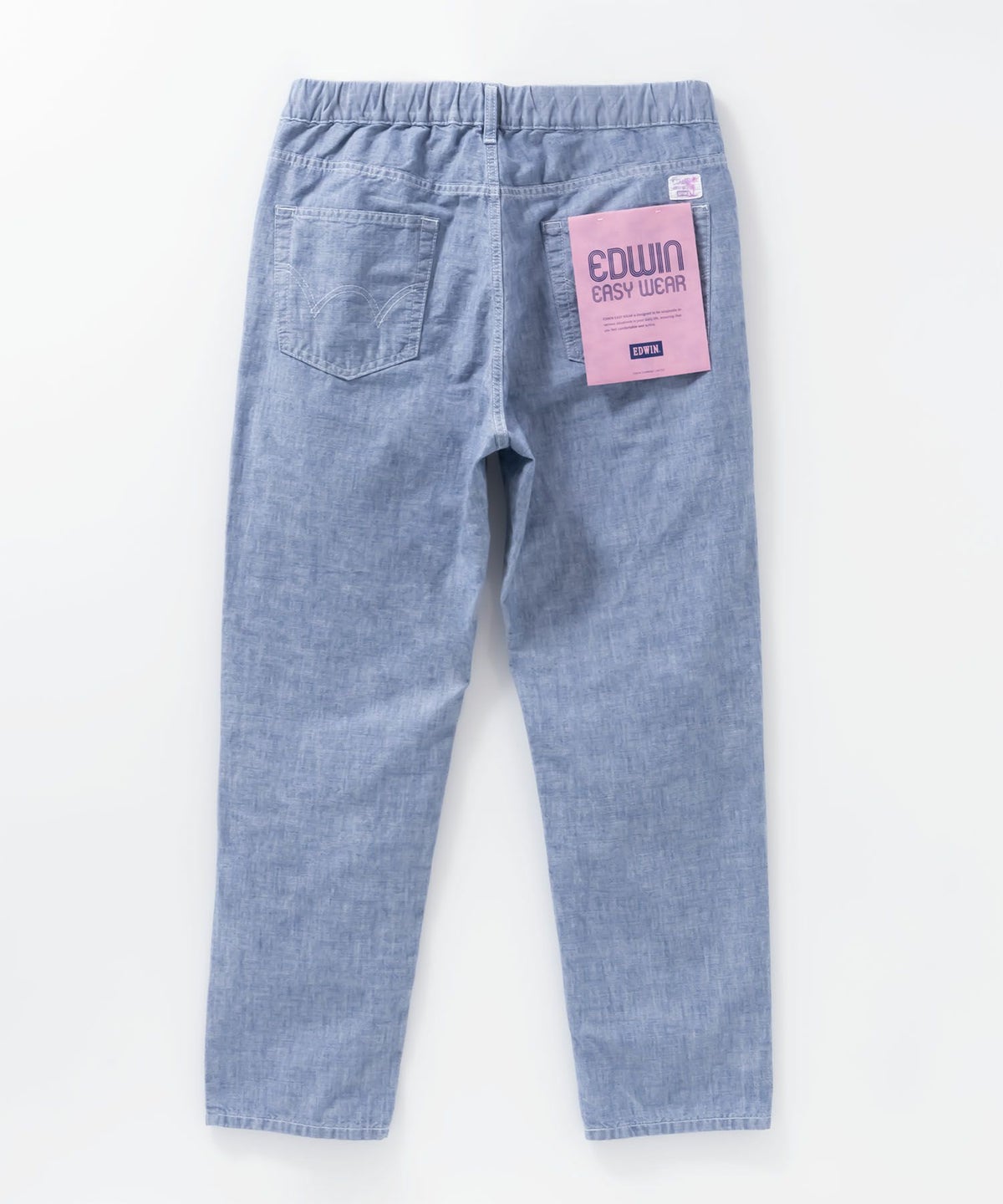 EDWIN 5ポケットデニムイージーパンツ レギュラーストレート メンズ
