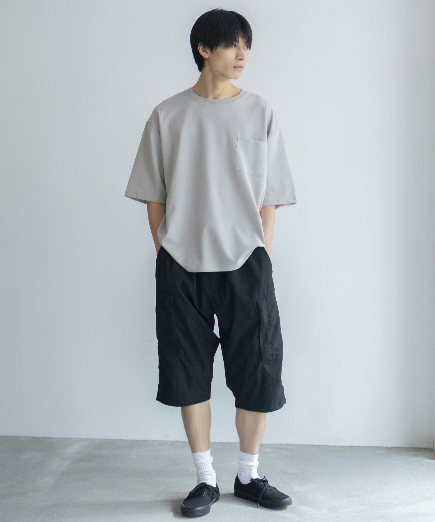 NAVY 7分丈カーゴパンツ メンズ