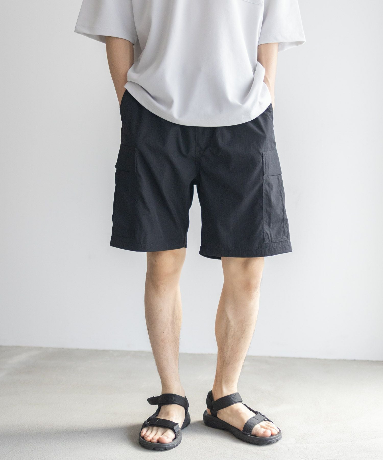 NAVY カーゴショートパンツ メンズ