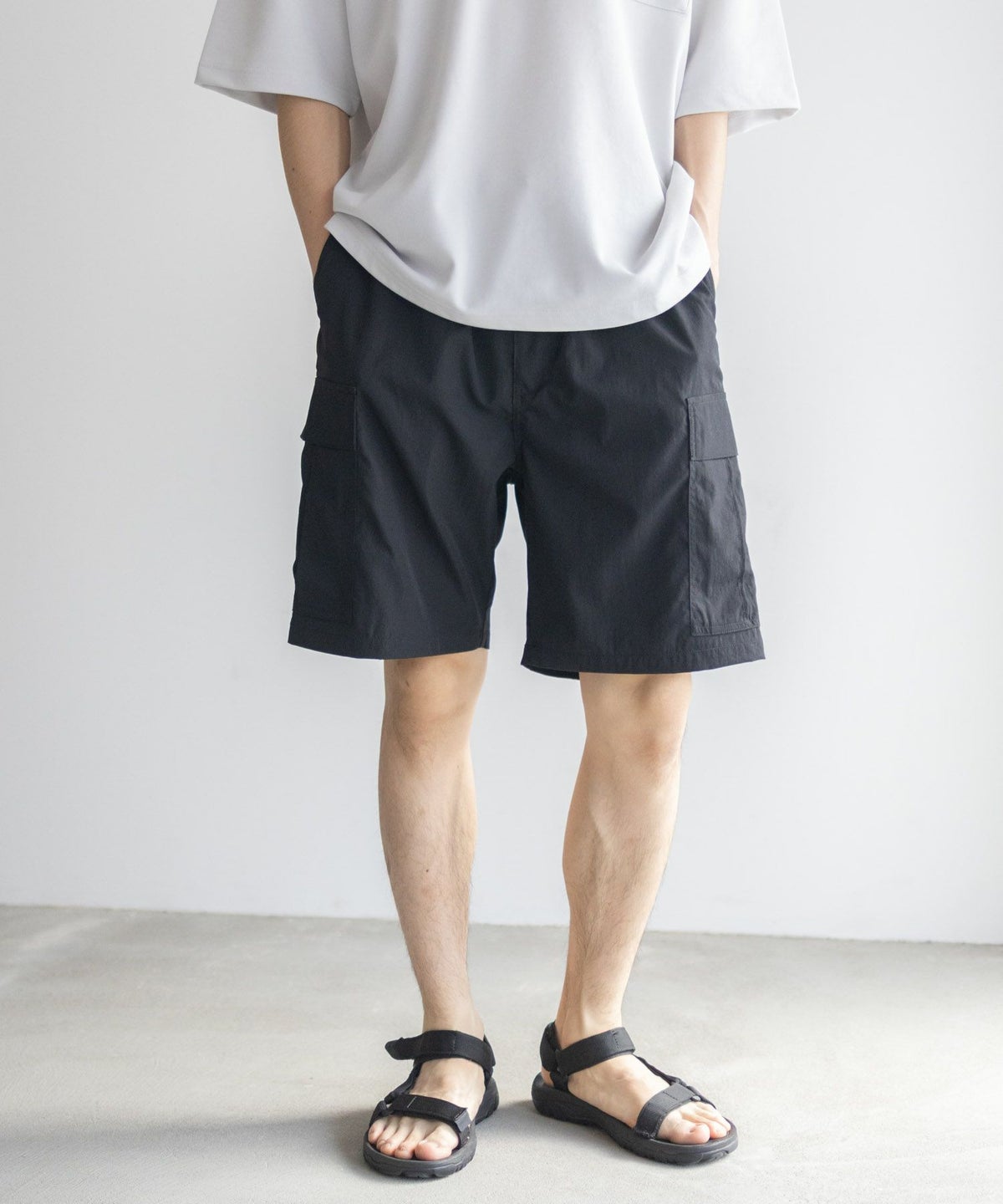 NAVY カーゴショートパンツ メンズ