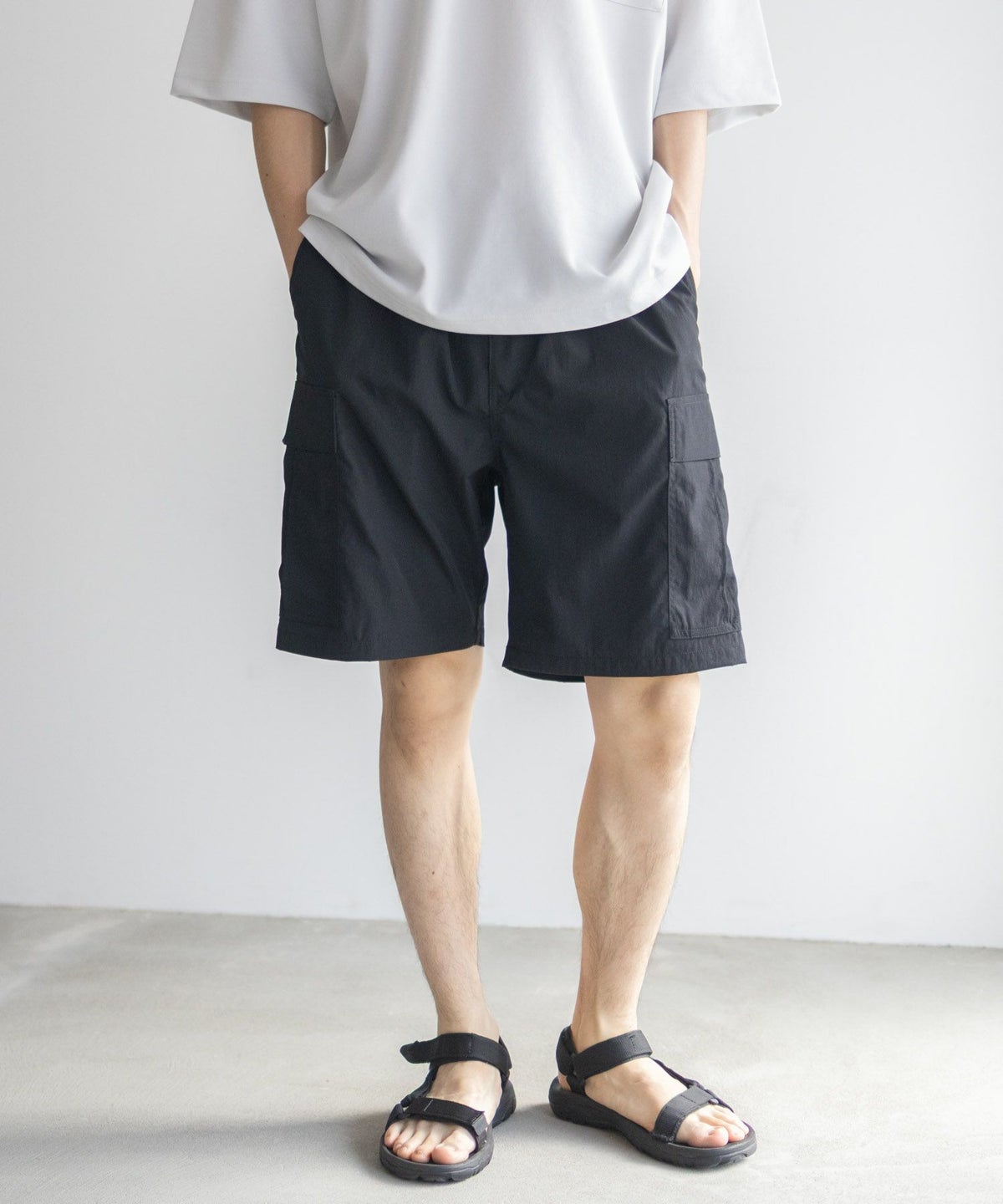 NAVY カーゴショートパンツ メンズ