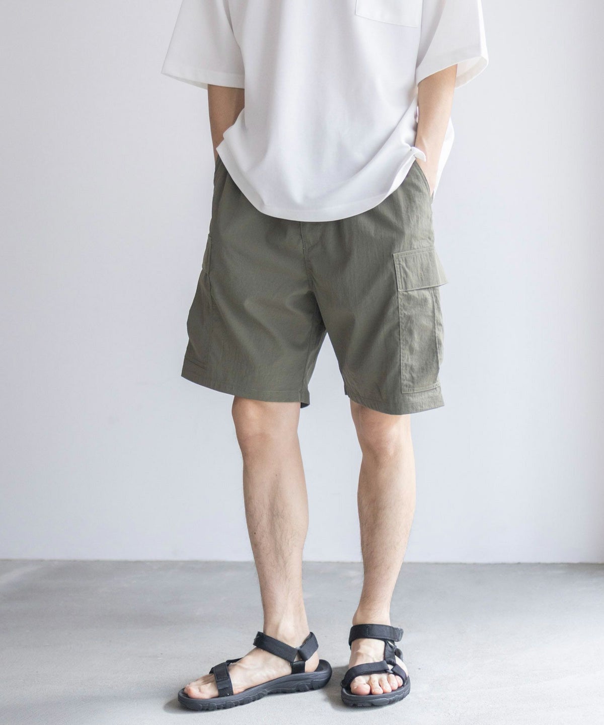 NAVY カーゴショートパンツ メンズ