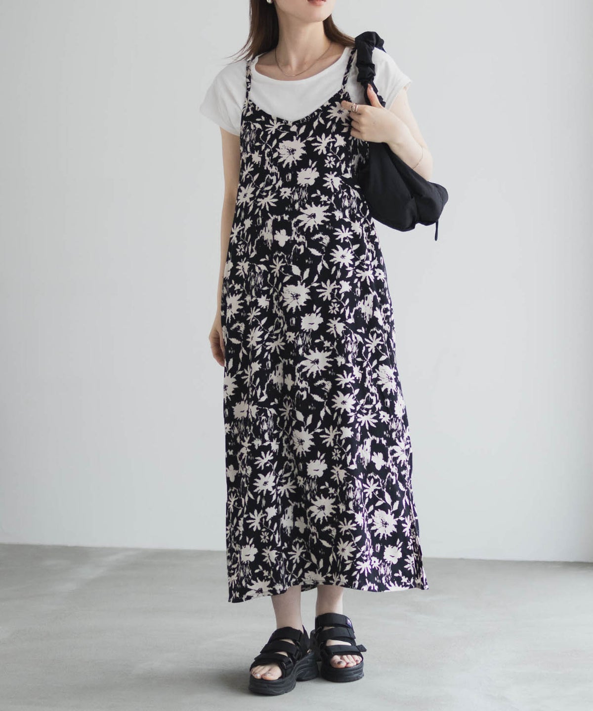 Howdy Marie インドファブリック キャミワンピースアンサンブル レディース