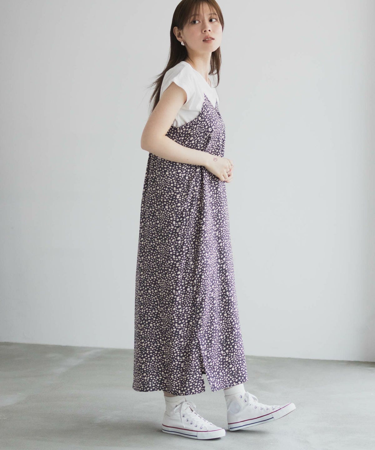 Howdy Marie インドファブリック キャミワンピースアンサンブル レディース