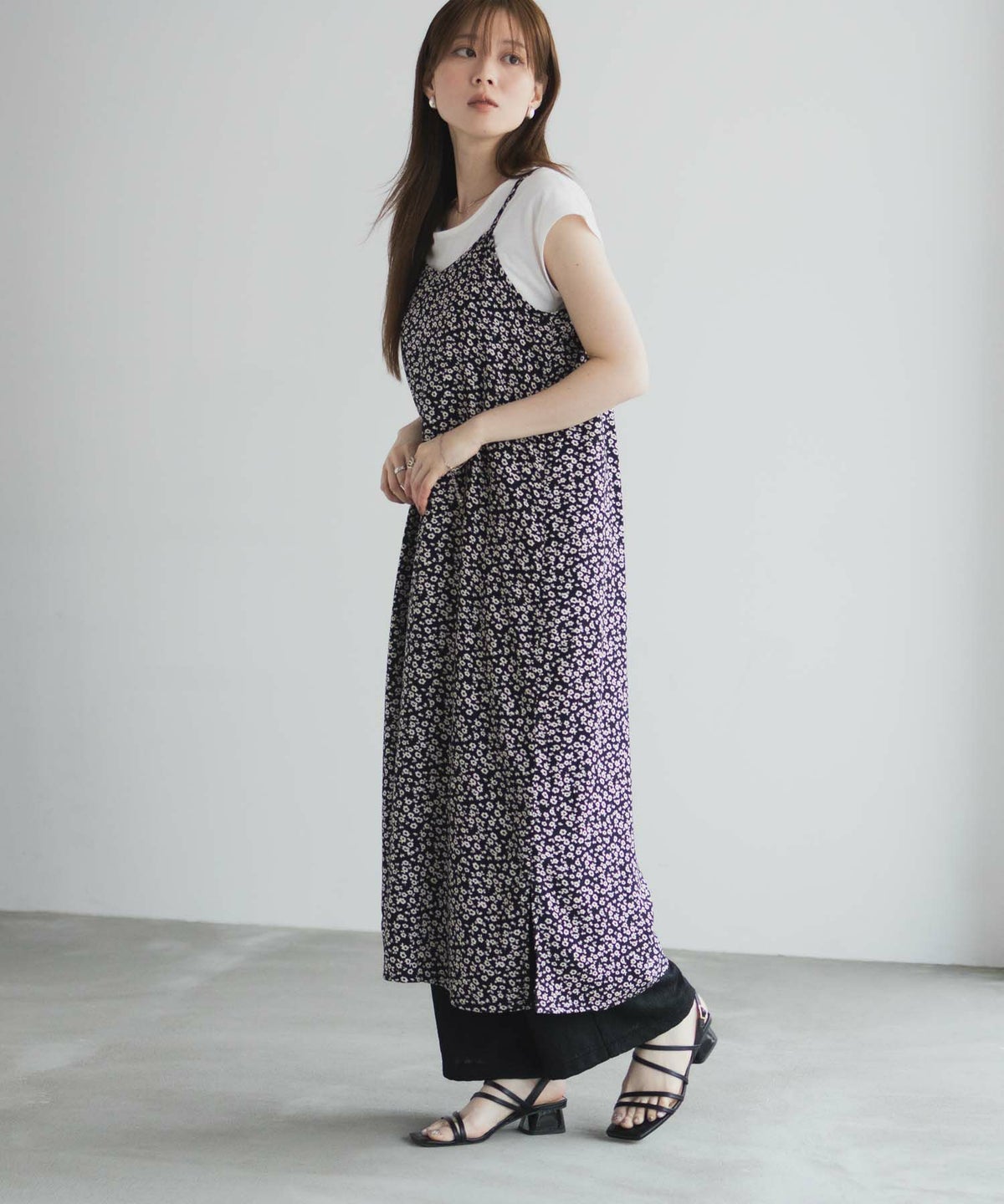 Howdy Marie インドファブリック キャミワンピースアンサンブル レディース