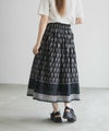 Howdy Marie インドファブリック 綿ボイル総柄スカート レディース商品サムネイル-9