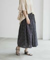 Howdy Marie インドファブリック 綿ボイル総柄スカート レディース商品サムネイル-20