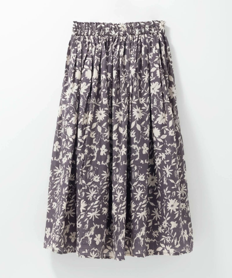 Howdy Marie インドファブリック 綿ボイル総柄スカート レディース商品画像-26