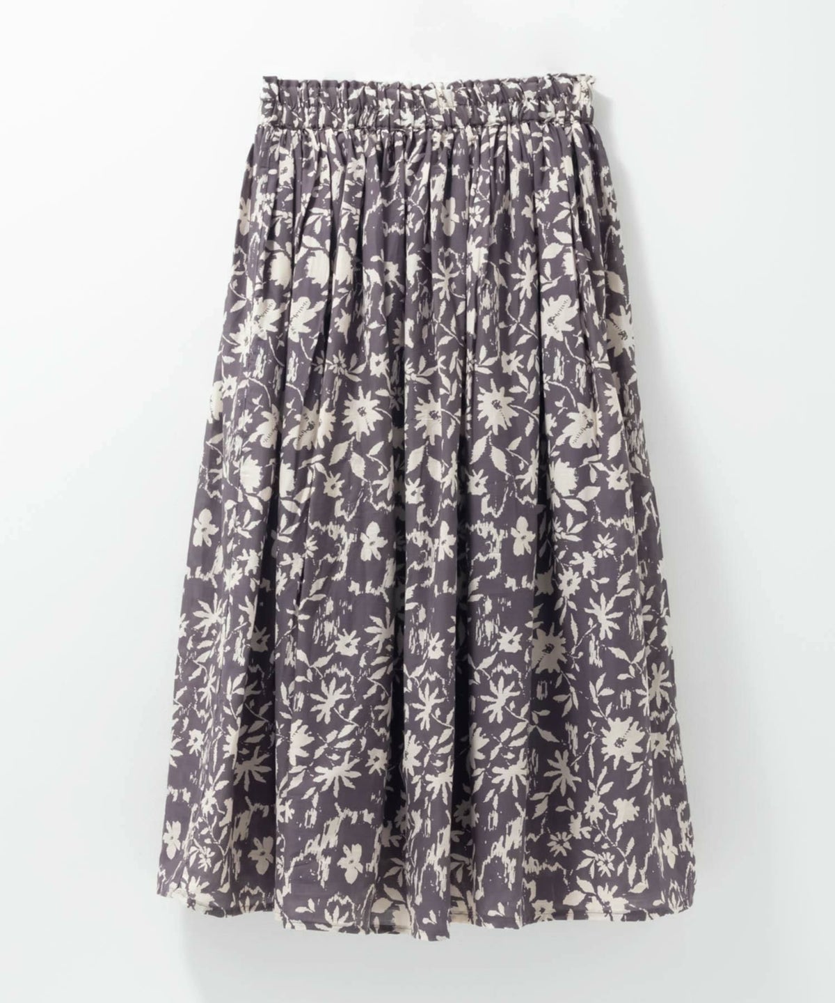 Howdy Marie インドファブリック 綿ボイル総柄スカート レディース