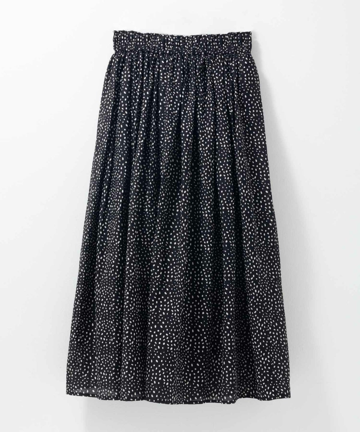 Howdy Marie インドファブリック 綿ボイル総柄スカート レディース