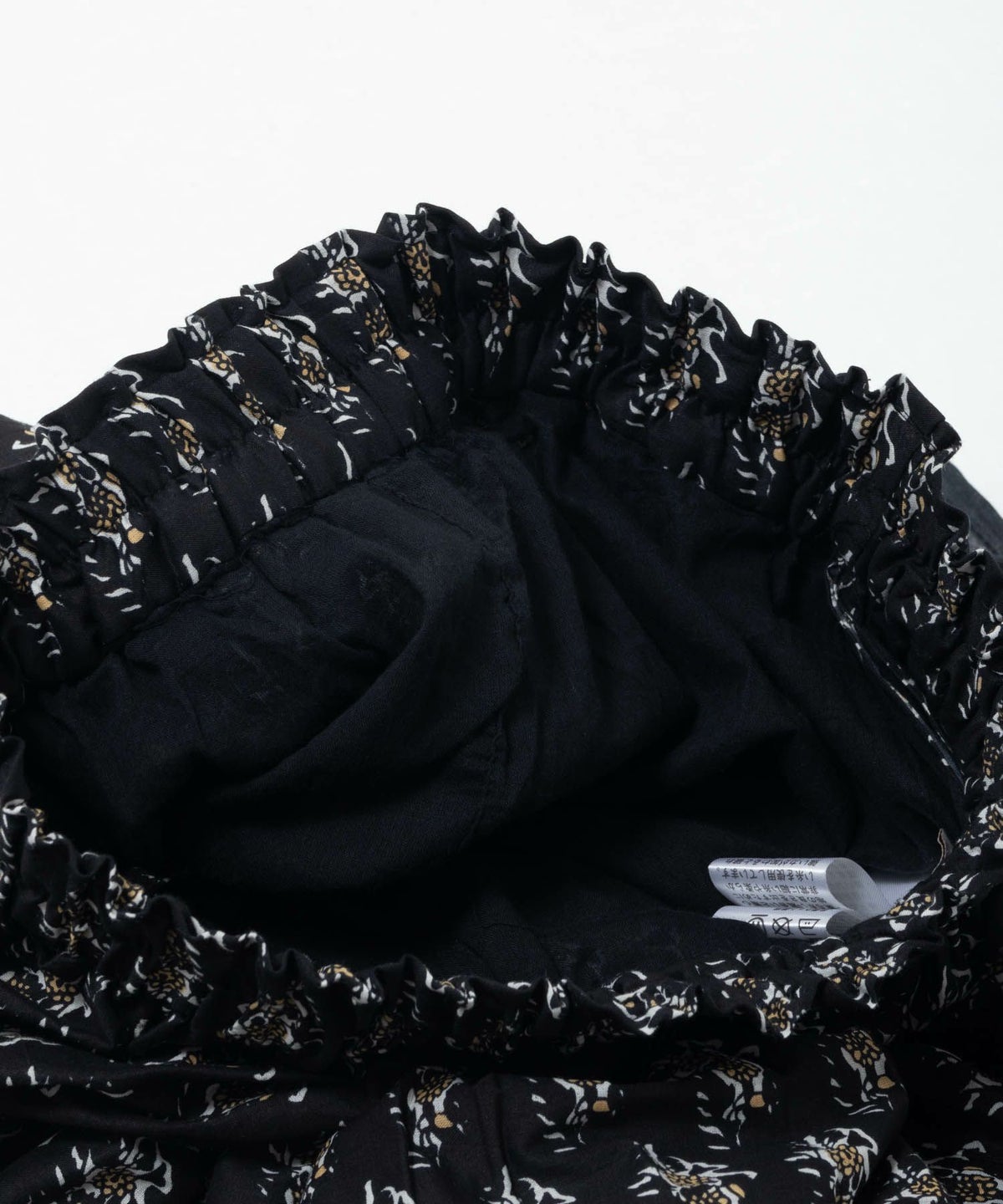 Howdy Marie インドファブリック 綿ボイル総柄スカート レディース