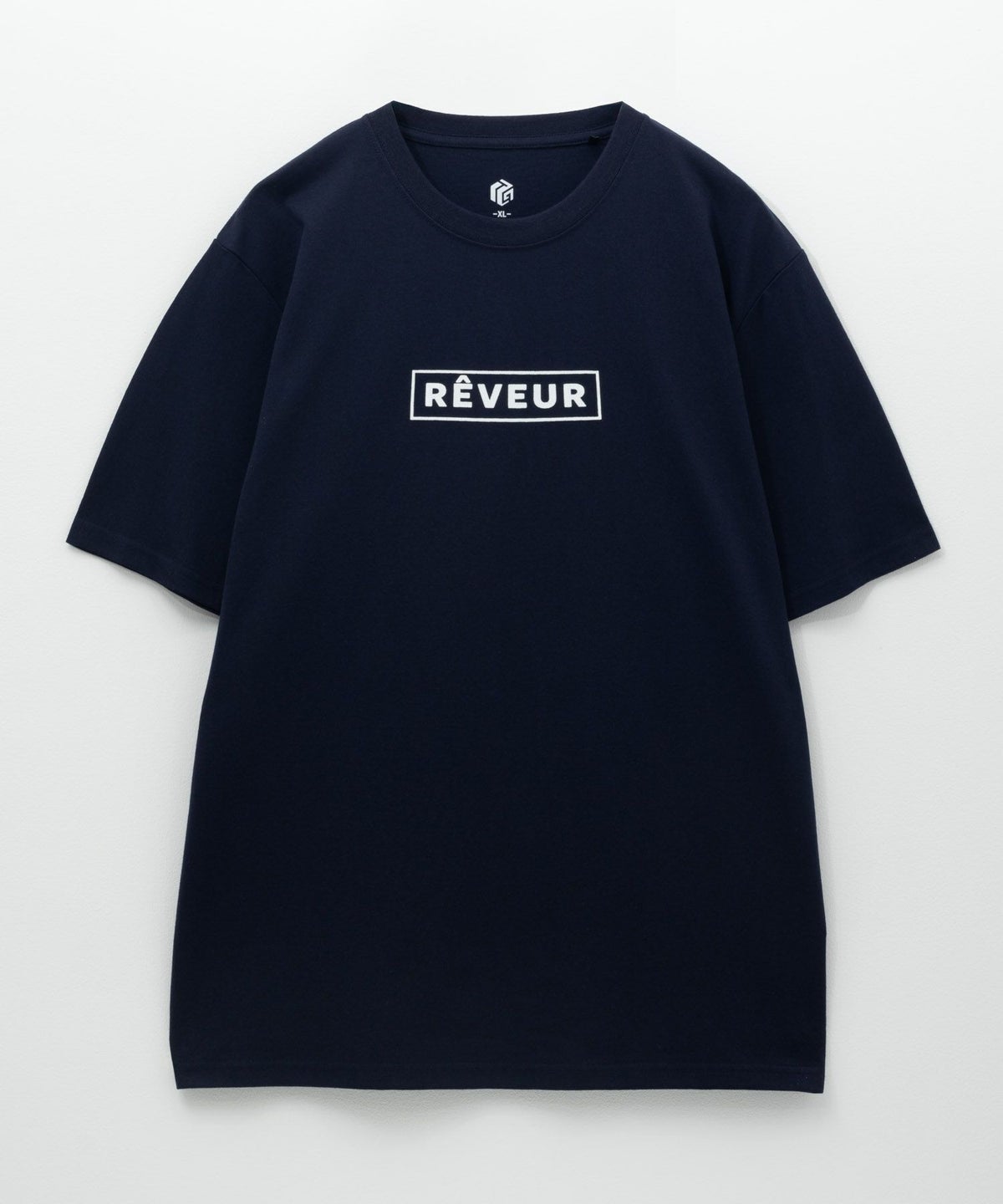 T-GRAPHICS ボックスロゴマークプリント半袖Tシャツ メンズ ネコポス 対応商品