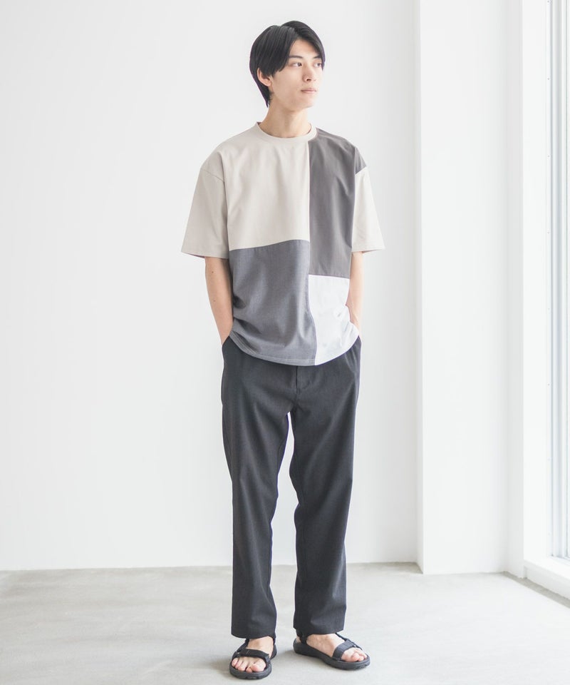 URBAN COLLECTION AIR Smoosy 切替Tシャツ メンズ メール便 対応商品商品画像-13