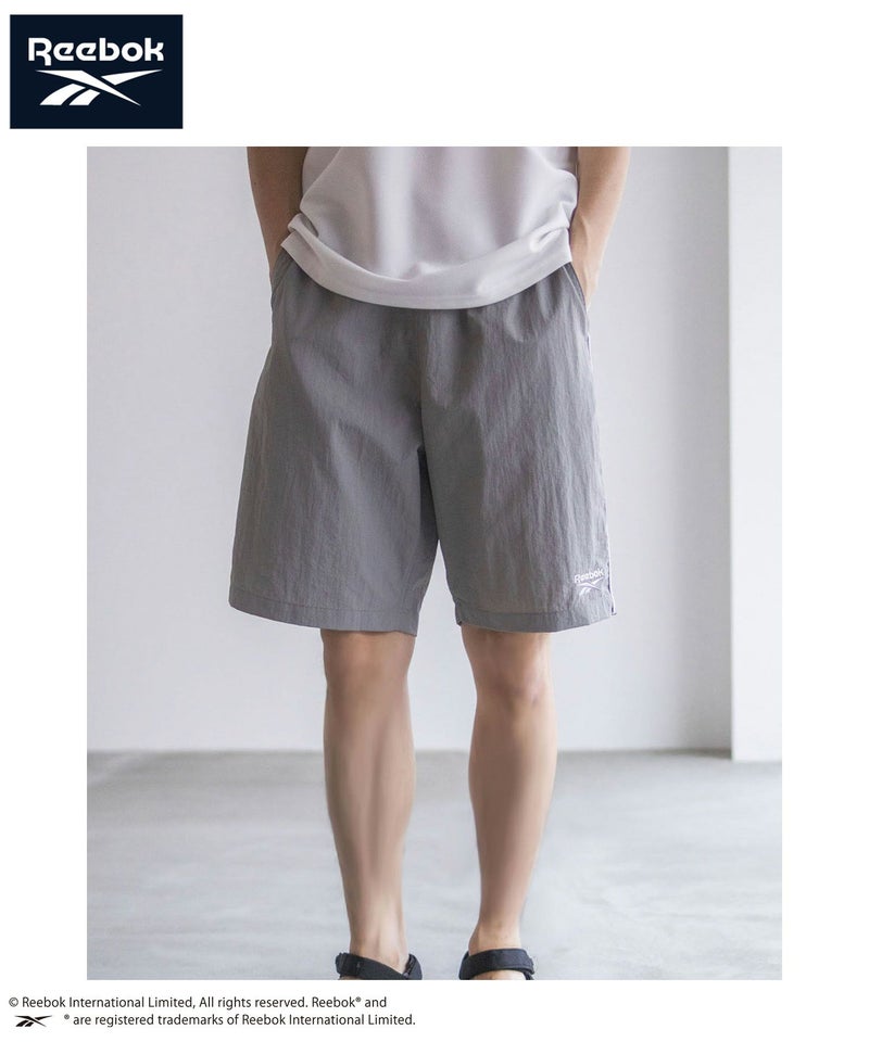 Reebok  ナイロンパイピングショートパンツ メンズ商品画像-18