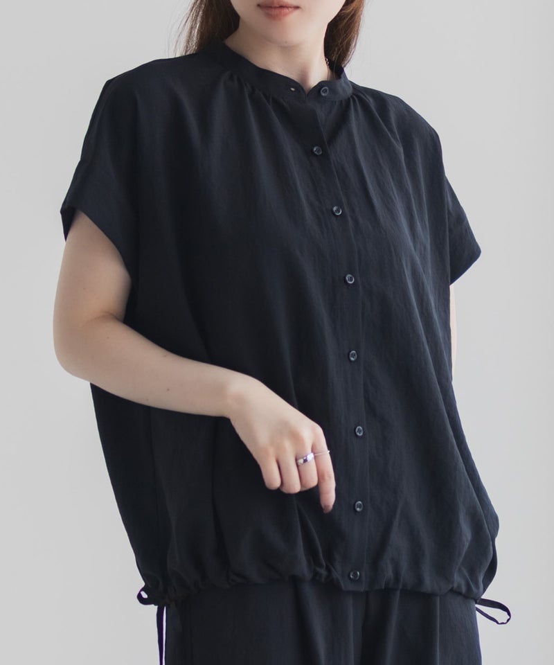 HusHusH  バンドカラーブラウス レディース商品画像-1