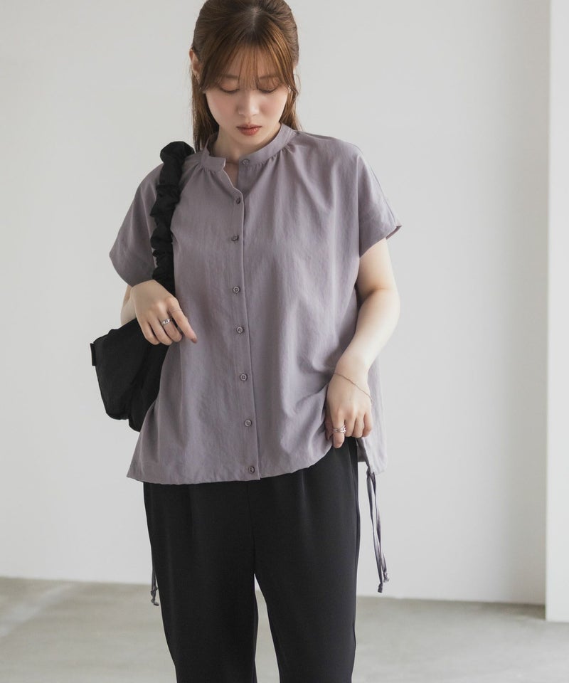 HusHusH バンドカラーブラウス レディース商品画像-13