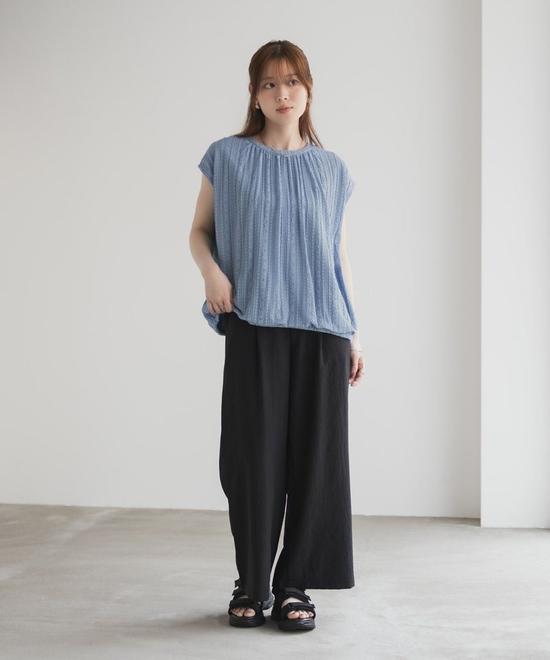 HusHusH レースバルーンフレンチTシャツ レディース メール便 対応商品商品画像-29