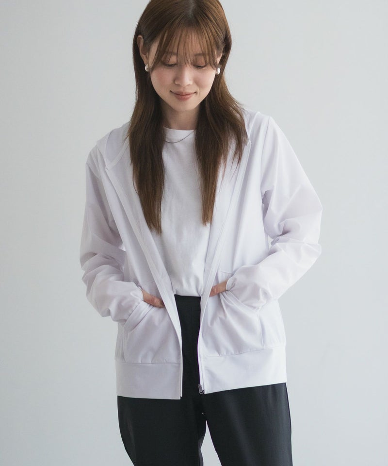 nAvy  ラッシュガード ジップパーカー レディース商品画像-5