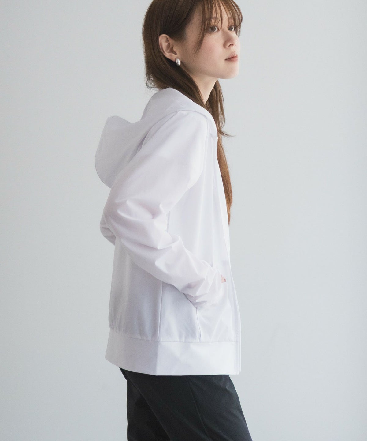 nAvy ラッシュガード ジップパーカー レディース