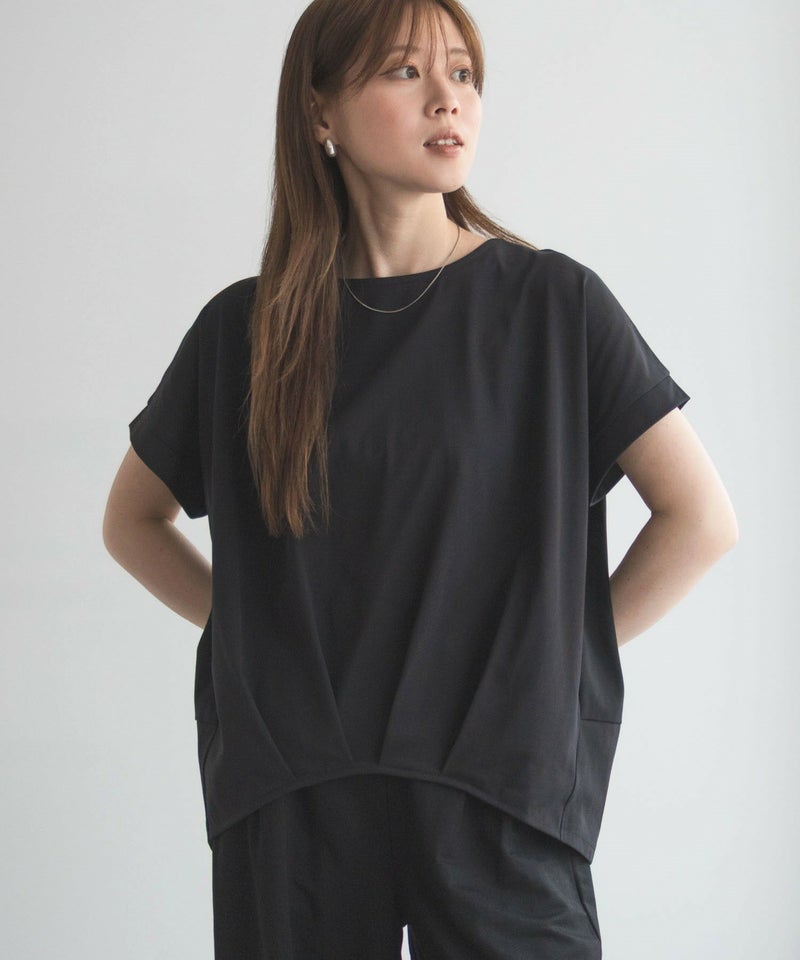 nAvy  SARARI 裾タックプルオーバー レディース メール便 対応商品商品画像-5