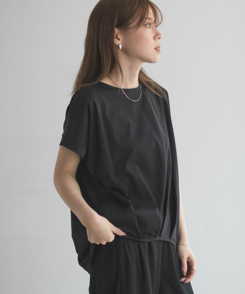 nAvy  SARARI 裾タックプルオーバー レディース メール便 対応商品商品画像-8