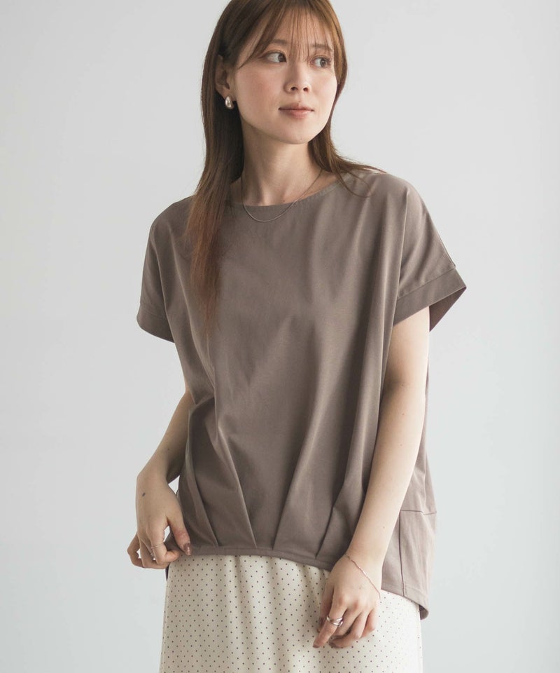 nAvy SARARI 裾タックプルオーバー レディース メール便 対応商品商品画像-17