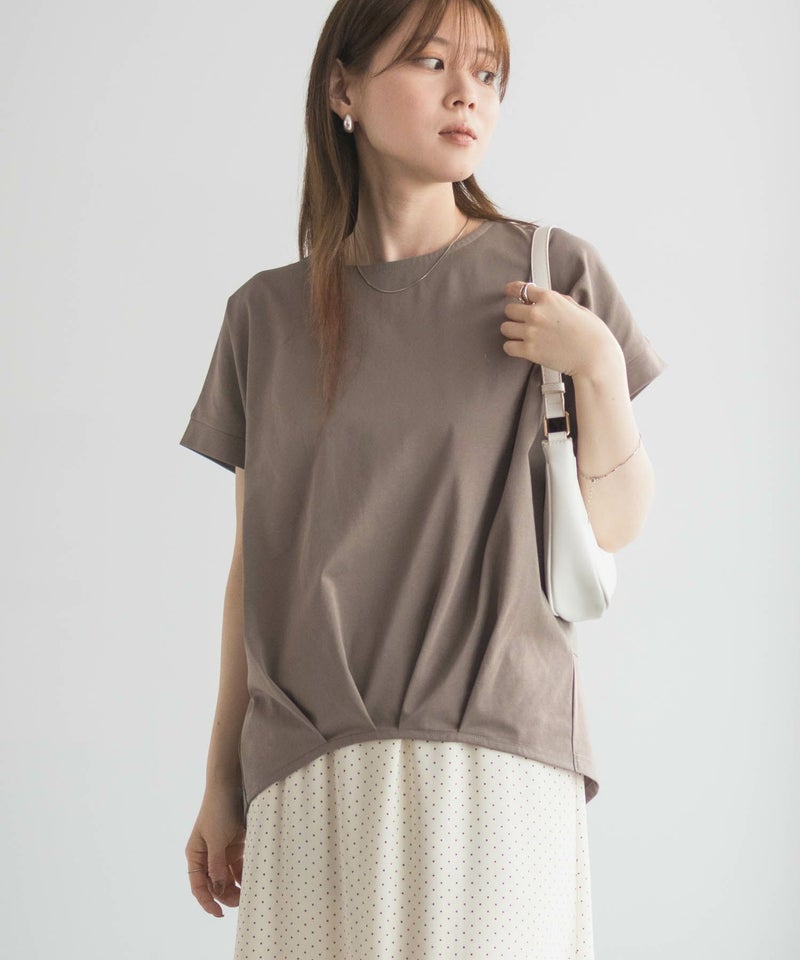 nAvy SARARI 裾タックプルオーバー レディース メール便 対応商品商品画像-19