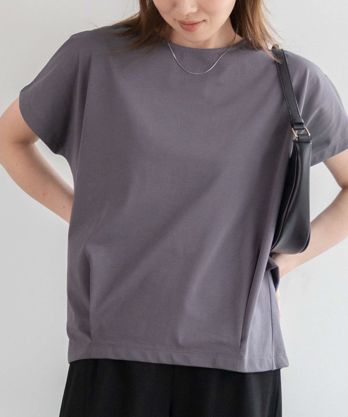 nAvy SARARI 裾切替プルオーバー レディース ネコポス 対応商品