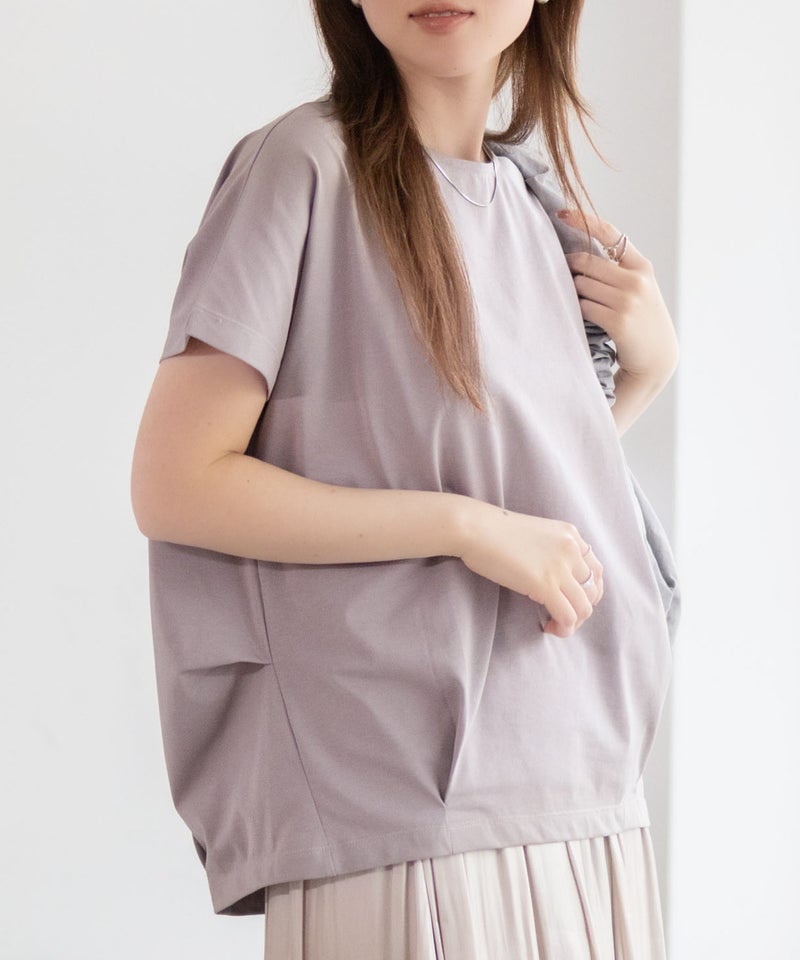 nAvy SARARI 裾切替プルオーバー レディース メール便 対応商品商品画像-3