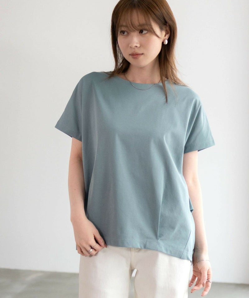 nAvy SARARI 裾切替プルオーバー レディース メール便 対応商品商品画像-4