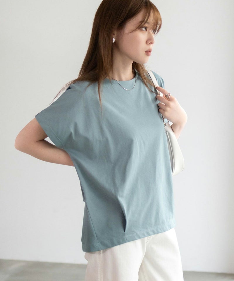 nAvy SARARI 裾切替プルオーバー レディース メール便 対応商品商品画像-5