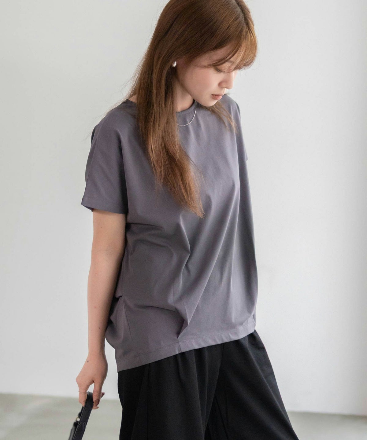 nAvy SARARI 裾切替プルオーバー レディース ネコポス 対応商品