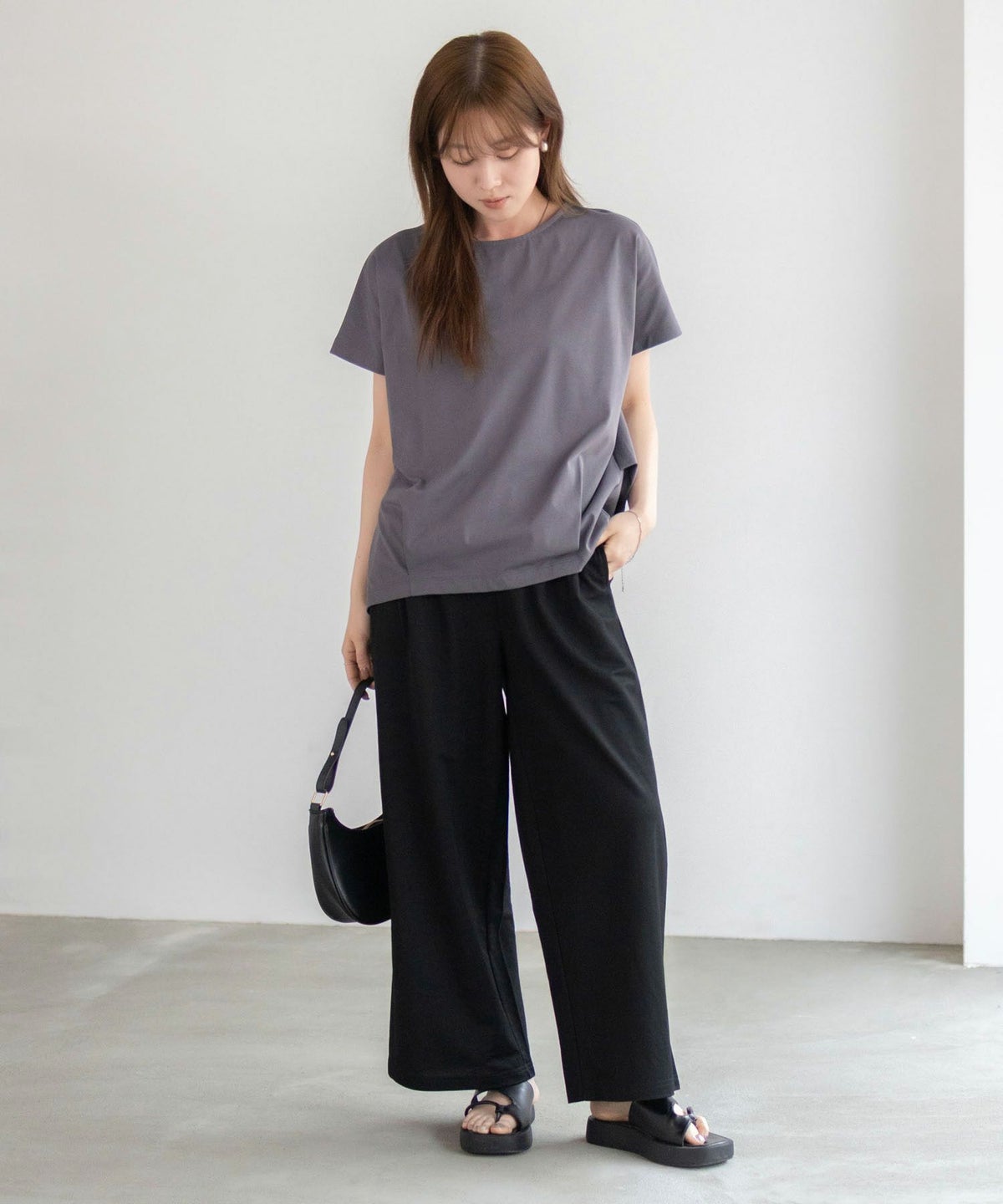 nAvy SARARI 裾切替プルオーバー レディース ネコポス 対応商品