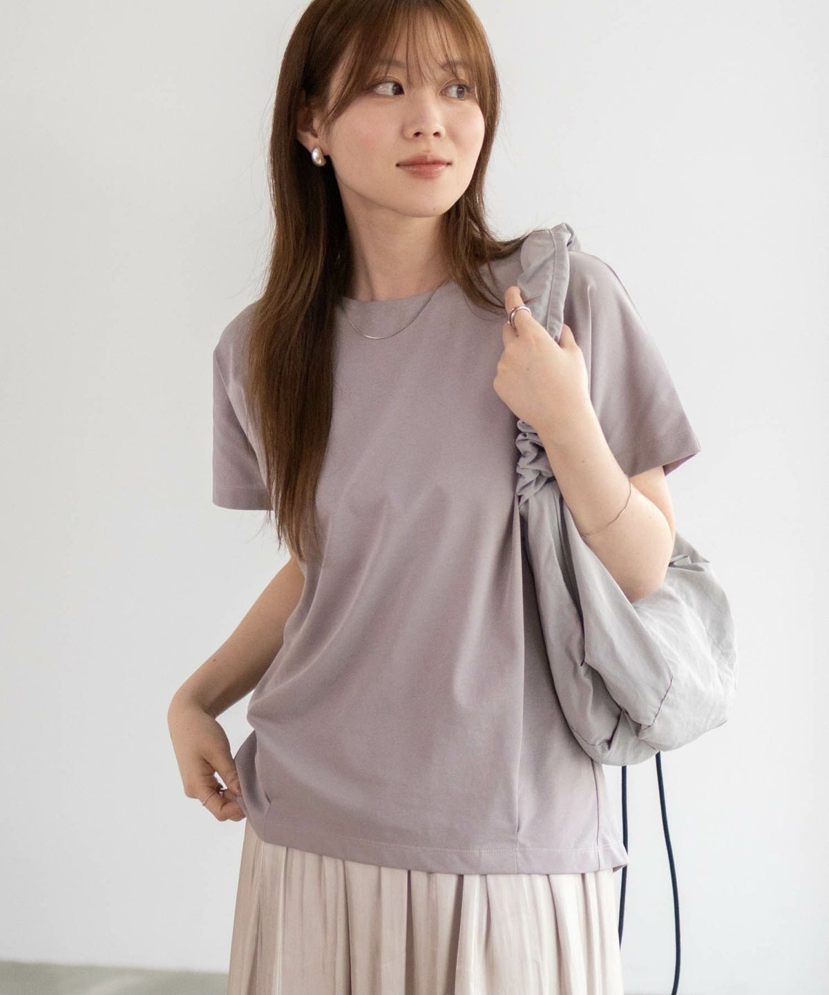 nAvy SARARI 裾切替プルオーバー レディース ネコポス 対応商品