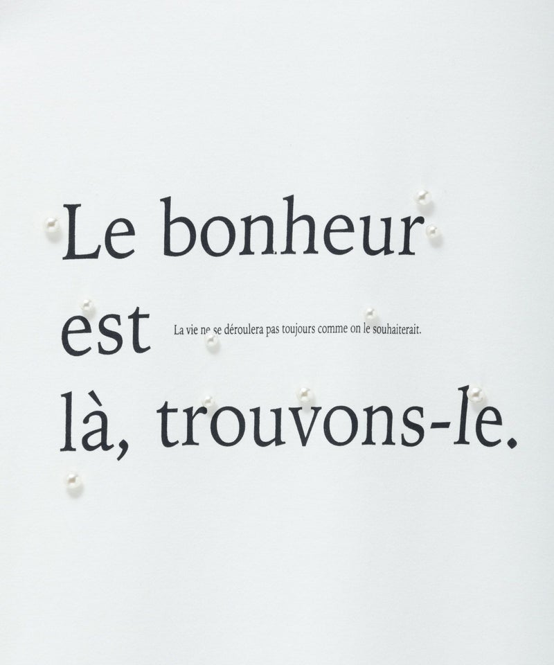 HusHusH  パール使いプリントドルマンTシャツ レディース メール便 対応商品商品画像-30