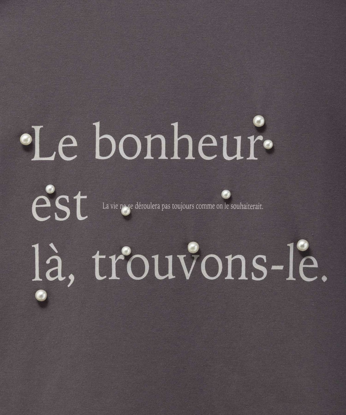 HusHusH パール使いプリントドルマンTシャツ レディース ネコポス 対応商品