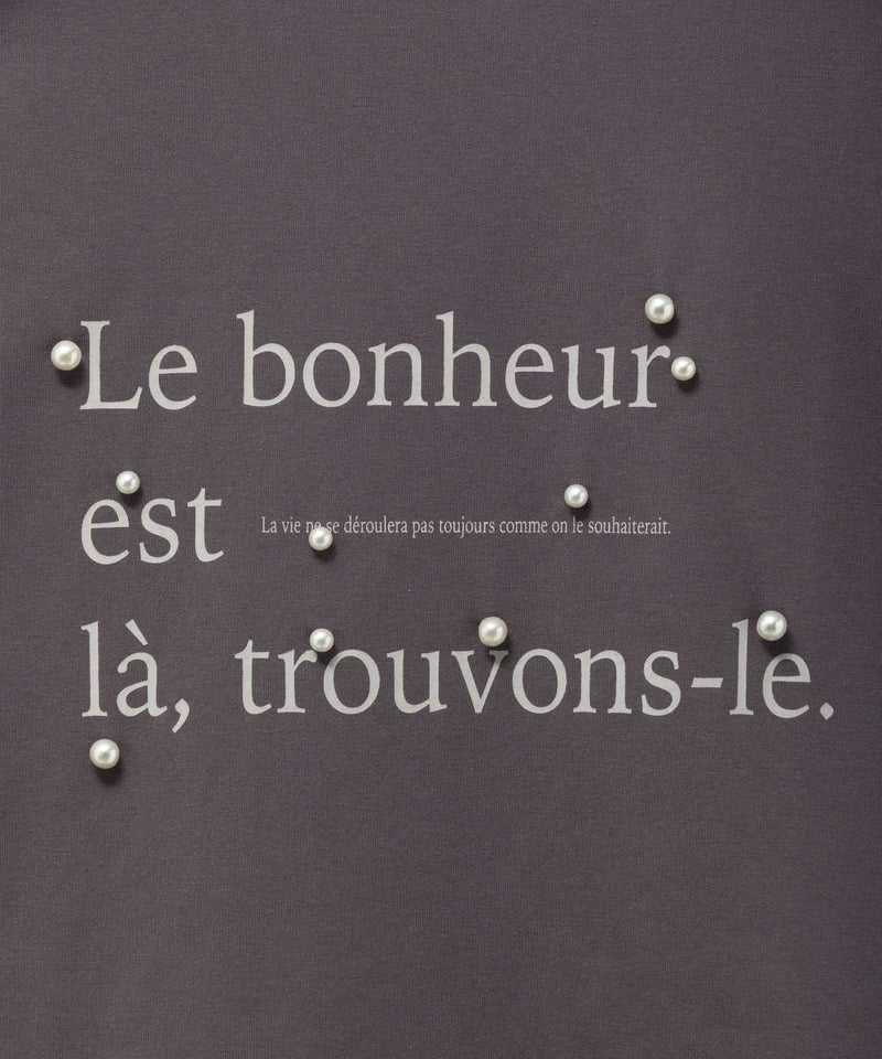 HusHusH  パール使いプリントドルマンTシャツ レディース メール便 対応商品商品画像-32