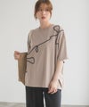 HusHusH コード刺繍Tシャツ レディース ネコポス 対応商品