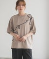 HusHusH コード刺繍Tシャツ レディース メール便 対応商品商品サムネイル-16
