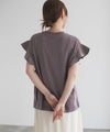 HusHusH 布帛フリルTシャツ レディース メール便 対応商品商品サムネイル-12