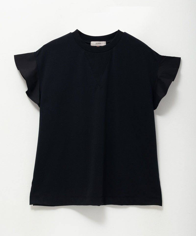 HusHusH 布帛フリルTシャツ レディース メール便 対応商品商品画像-18