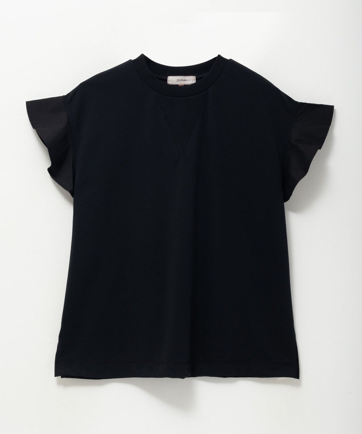 HusHusH 布帛フリルTシャツ レディース ネコポス 対応商品