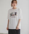 HusHusH フォトプリントTシャツ レディース メール便 対応商品商品サムネイル-4