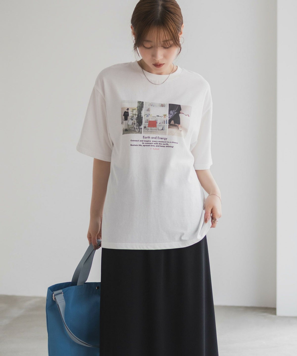 HusHusH フォトプリントTシャツ レディース ネコポス 対応商品